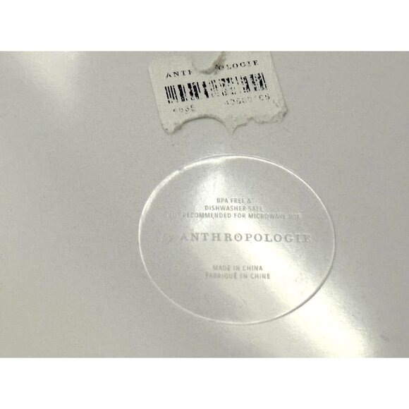 Anthropologie Oval Melamine Platter With Tropical Bird & Floral Design 14"x10.5" - Picture 6 of 6